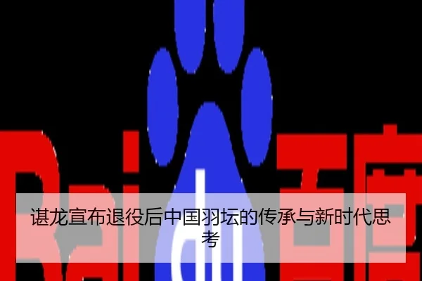 谌龙宣布退役后中国羽坛的传承与新时代思考